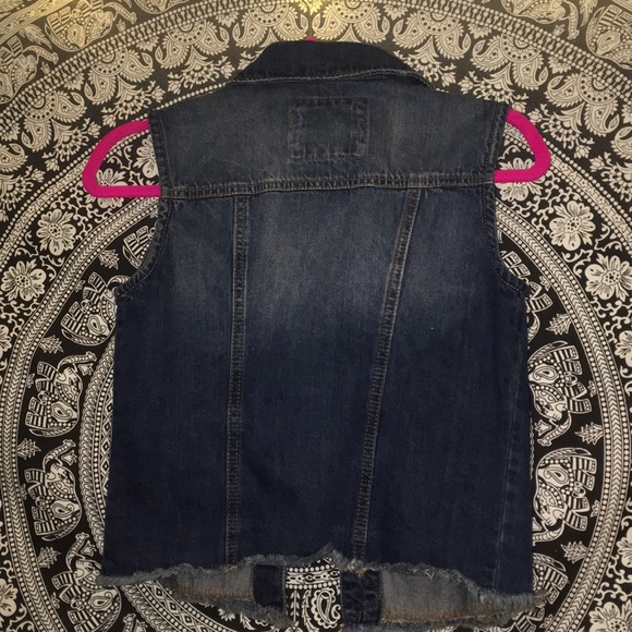 Denim vest jacket - Picture 2 of 2